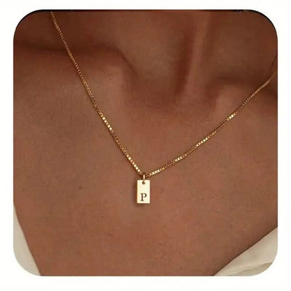 Flat Necklace - Gold