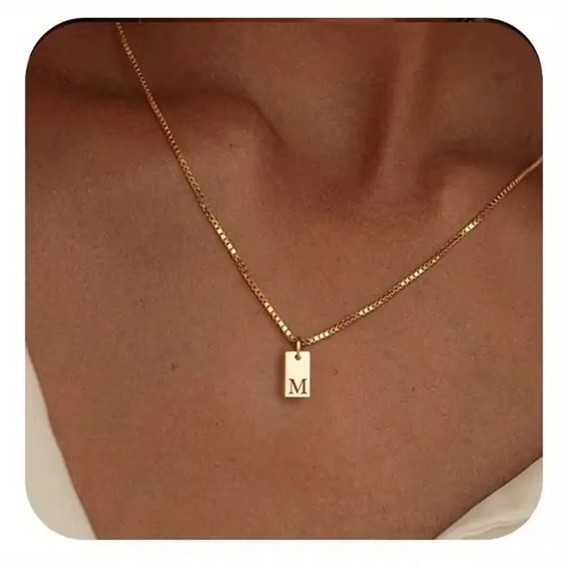 Flat Necklace - Gold