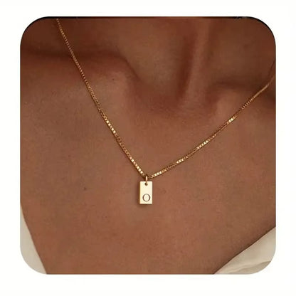 Flat Necklace - Gold