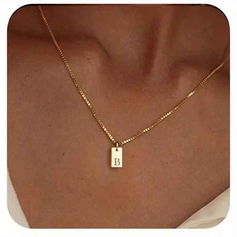 Flat Necklace - Gold