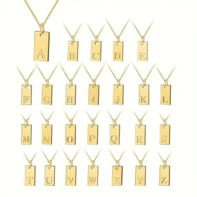 Flat Necklace - Gold