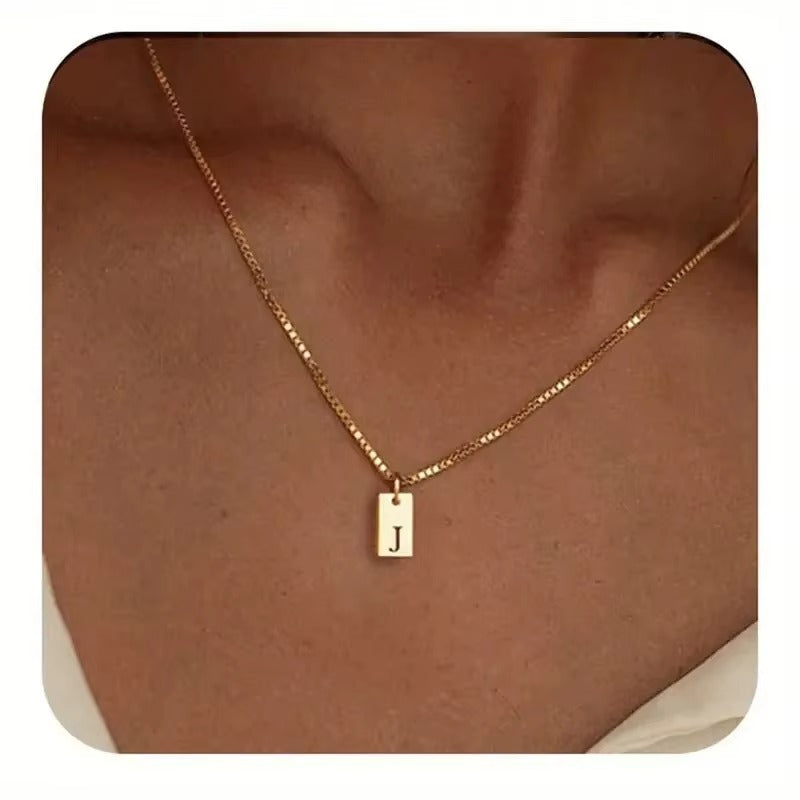 Flat Necklace - Gold