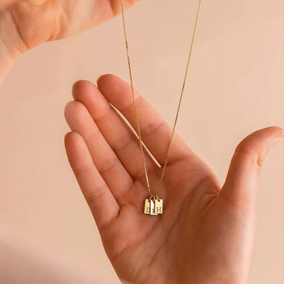Flat Necklace - Gold