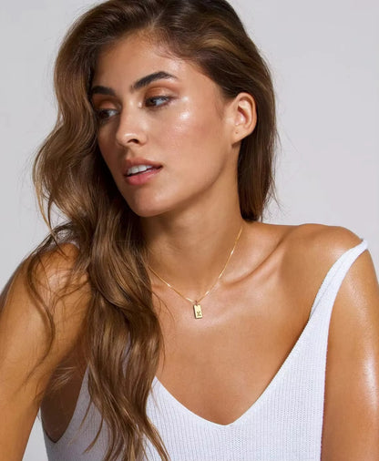 Flat Necklace - Gold