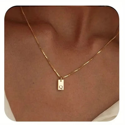 Flat Necklace - Gold
