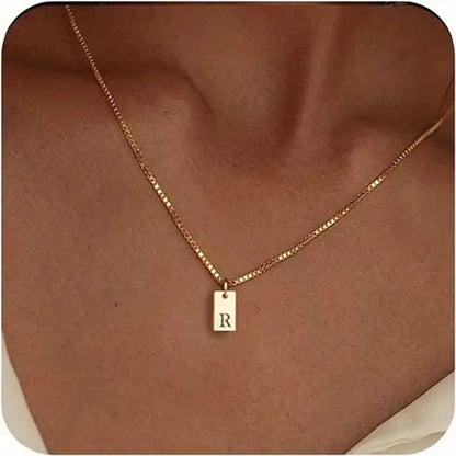 Flat Necklace - Gold