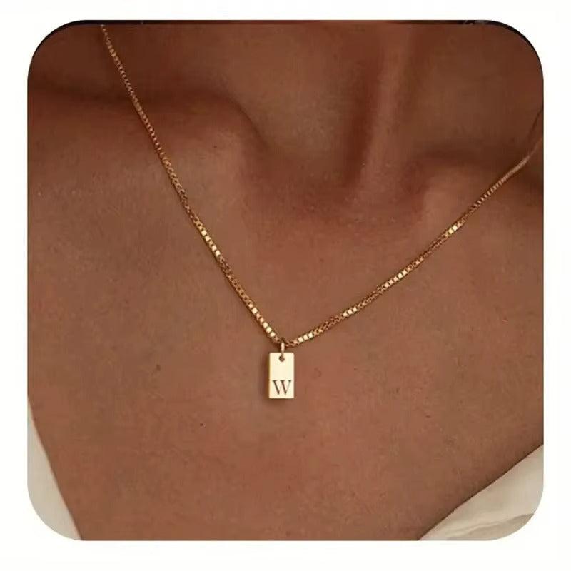 Flat Necklace - Gold
