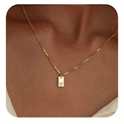 Flat Necklace - Gold