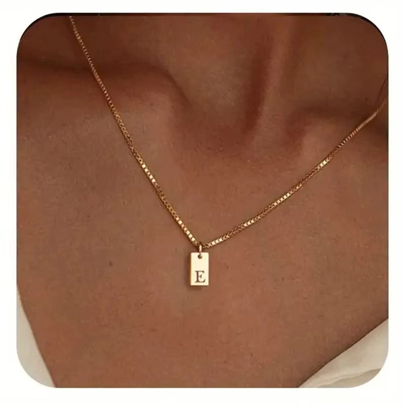Flat Necklace - Gold