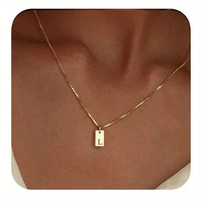 Flat Necklace - Gold