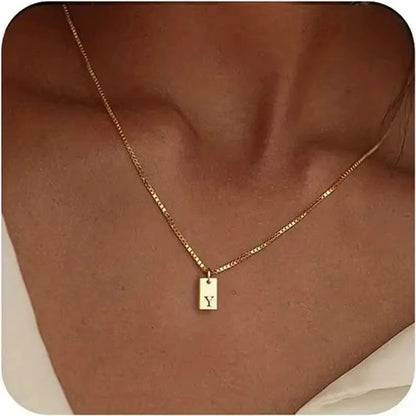 Flat Necklace - Gold