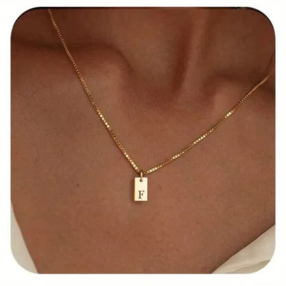 Flat Necklace - Gold