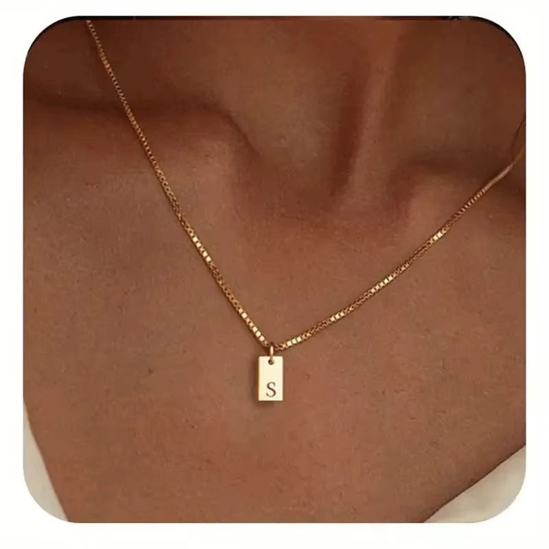Flat Necklace - Gold