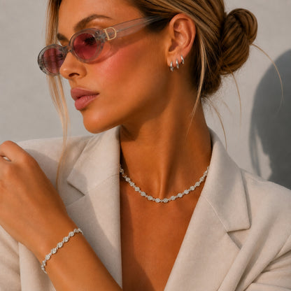 Sun Dream Necklace - Silver