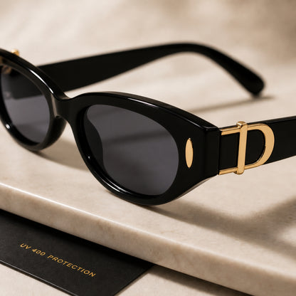 DD Sunglasses - Black Grey