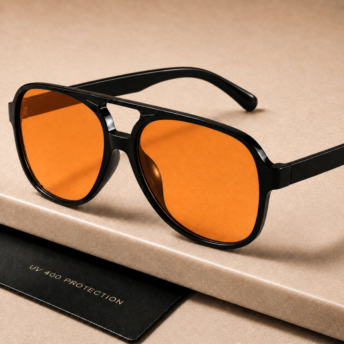 Sarena Sunglasses - Black Orange
