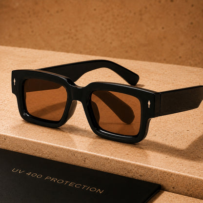 Auron Sunglasses - Black Brown