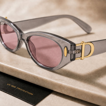 DD Sunglasses - Grey Pink