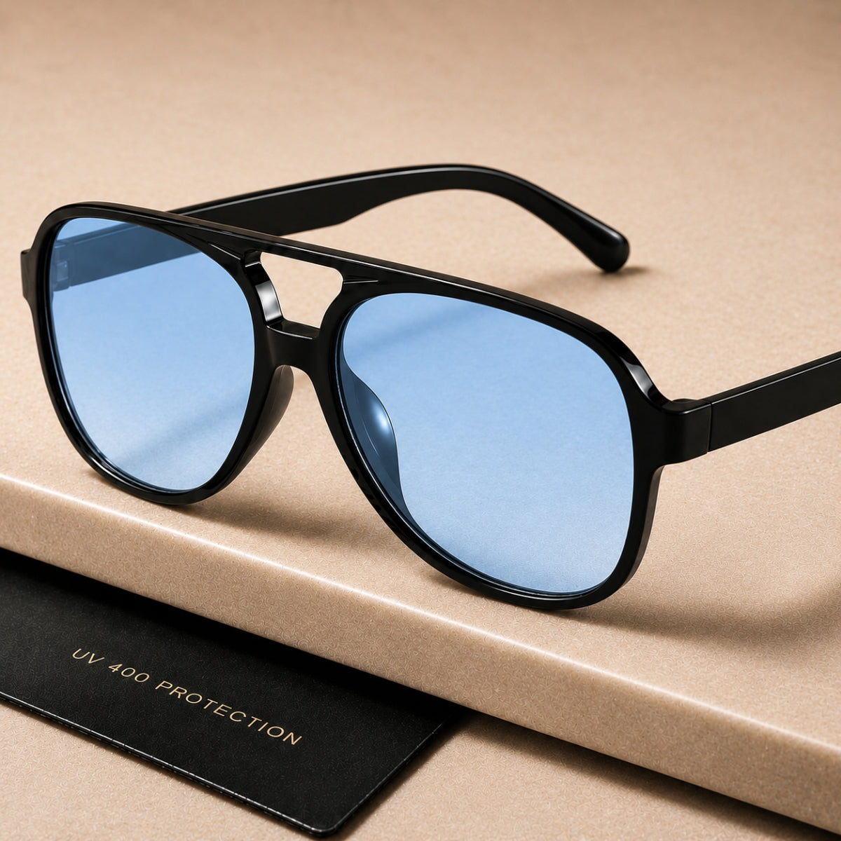 Sarena Sunglasses - Black Blue
