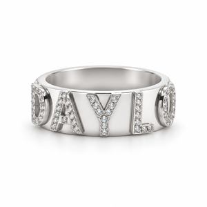 Signature Diamond Ring - Silver