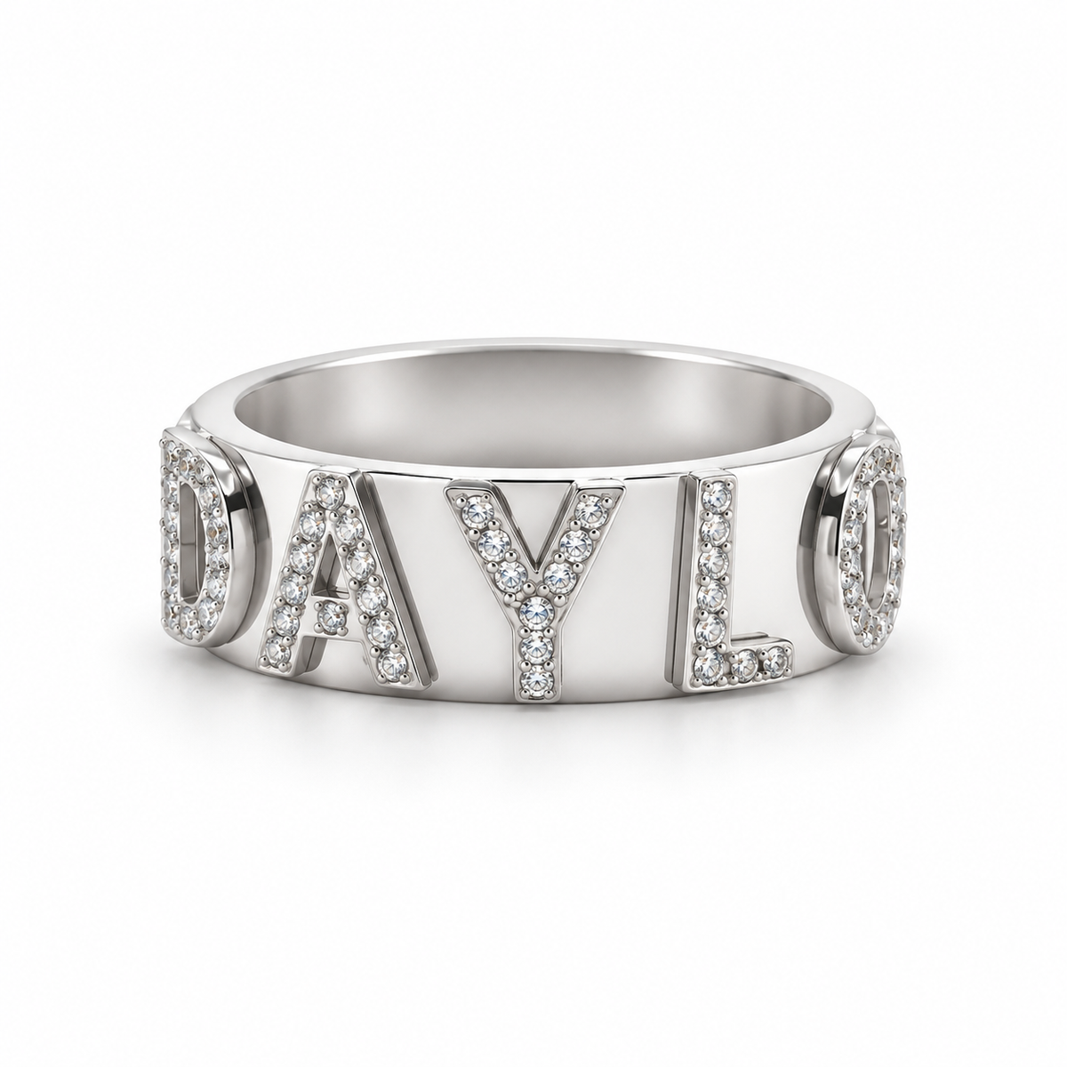 Signature Diamond Ring - Silver