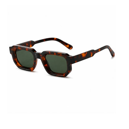 Aevor Solbrille - Leopard Grøn