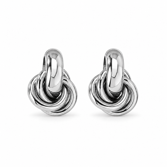 Ziva Earrings - Silver