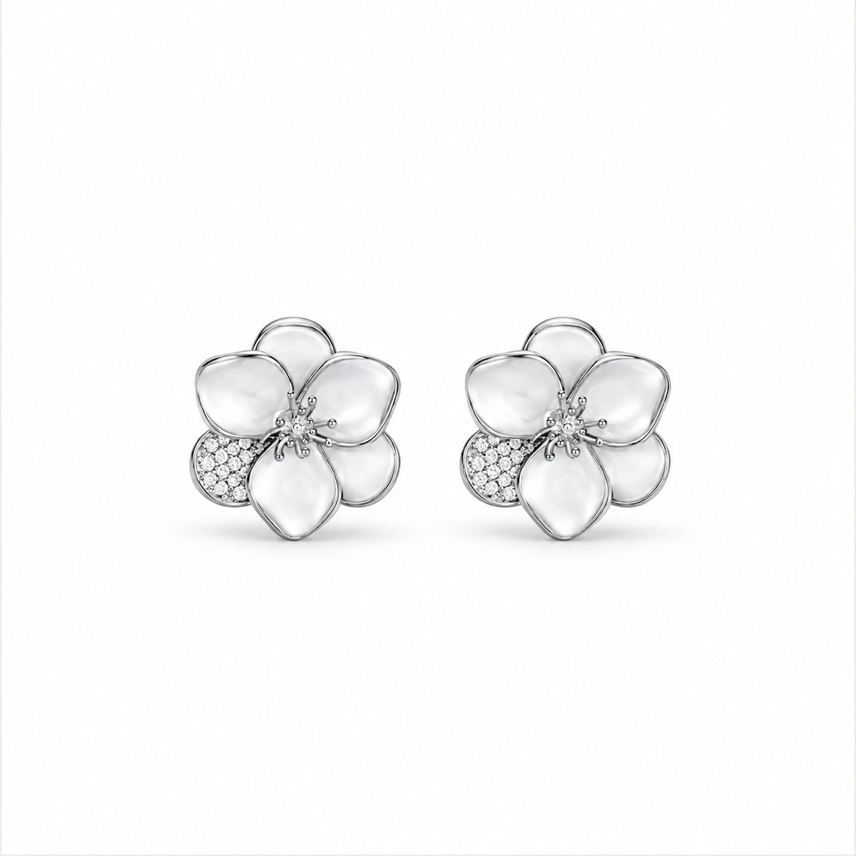 Aurelia Earrings - Silver