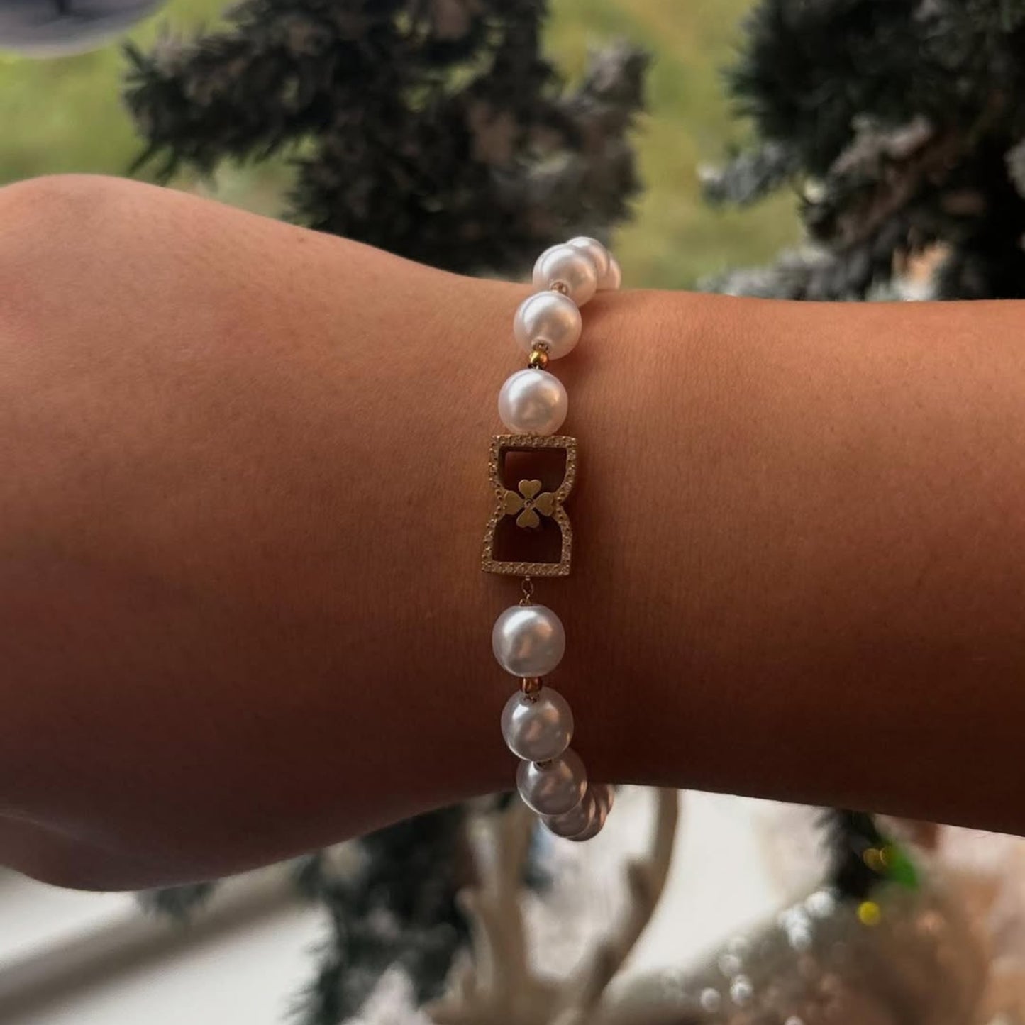 DD Armbånd Diamanter - Guld