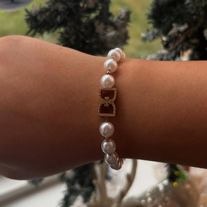 DD Armbånd Diamanter - Guld