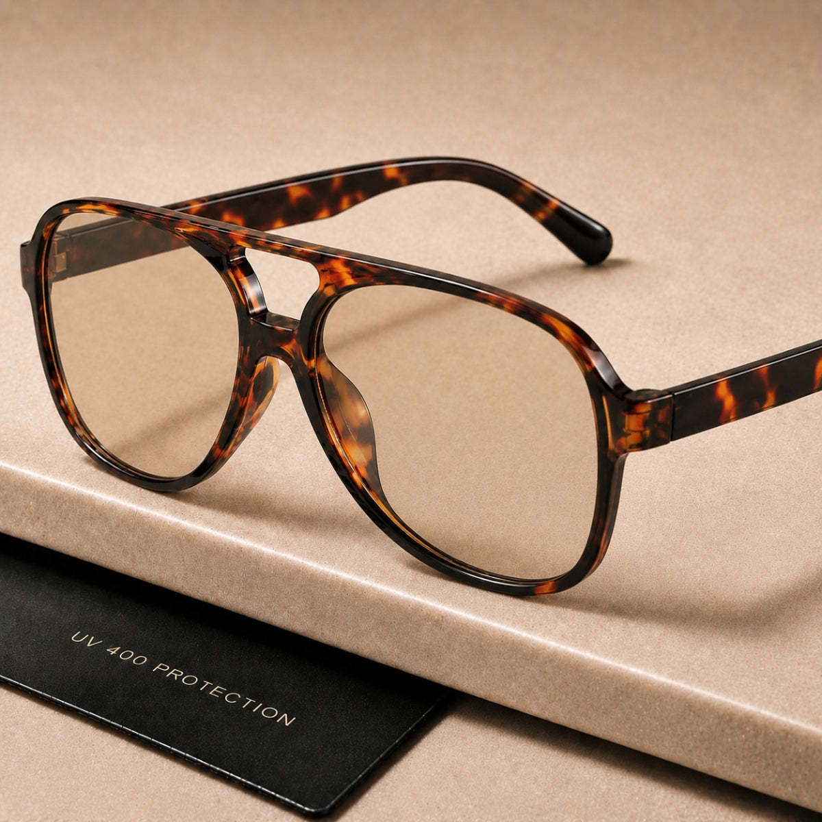 Sarena Sunglasses - Leopard Light