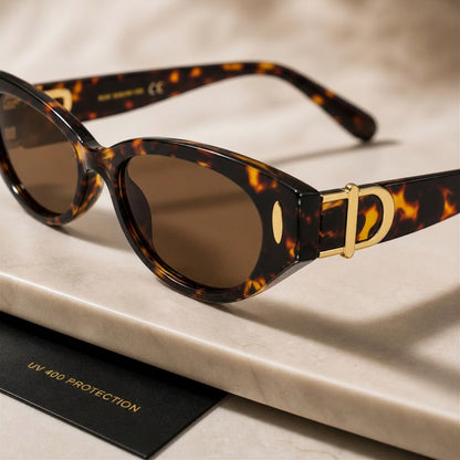 DD Sunglasses - Leopard Brown