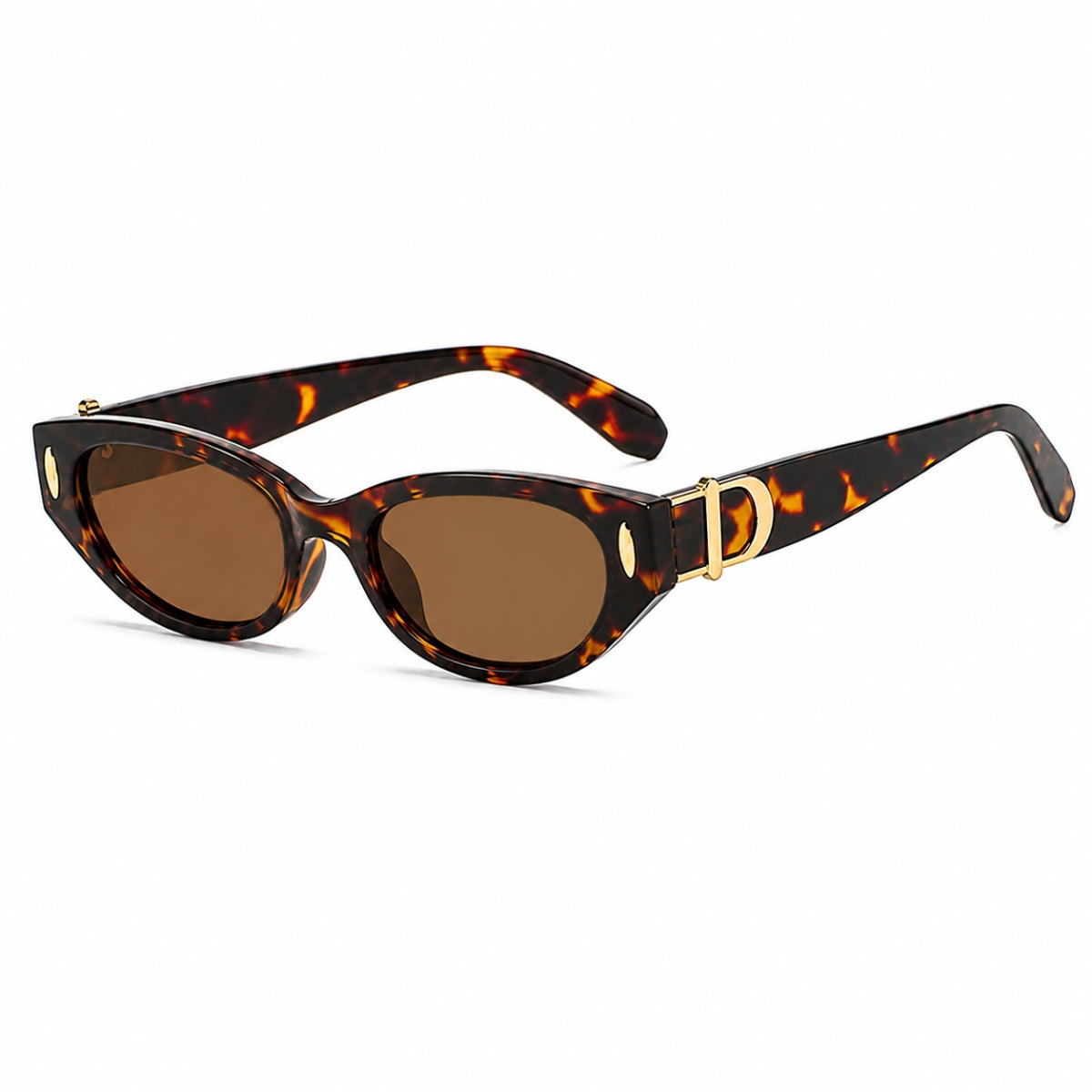 DD Sunglasses - Leopard Brown