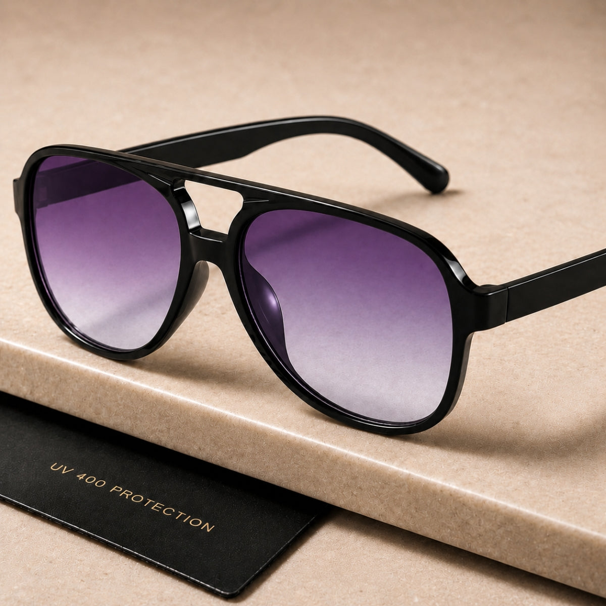 Sarena Sunglasses - Black Purple