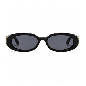 DD Sunglasses Oval - Black Grey