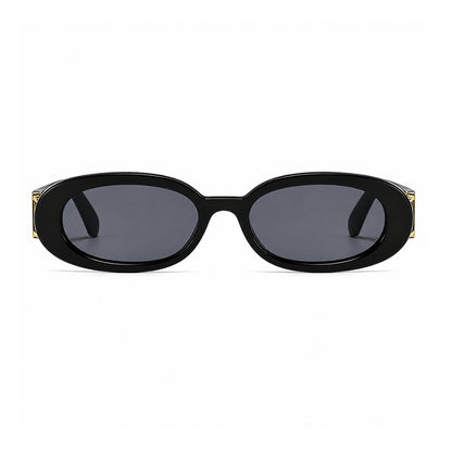 DD Sunglasses Oval - Black Grey
