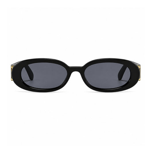 DD Sunglasses Oval - Black Grey