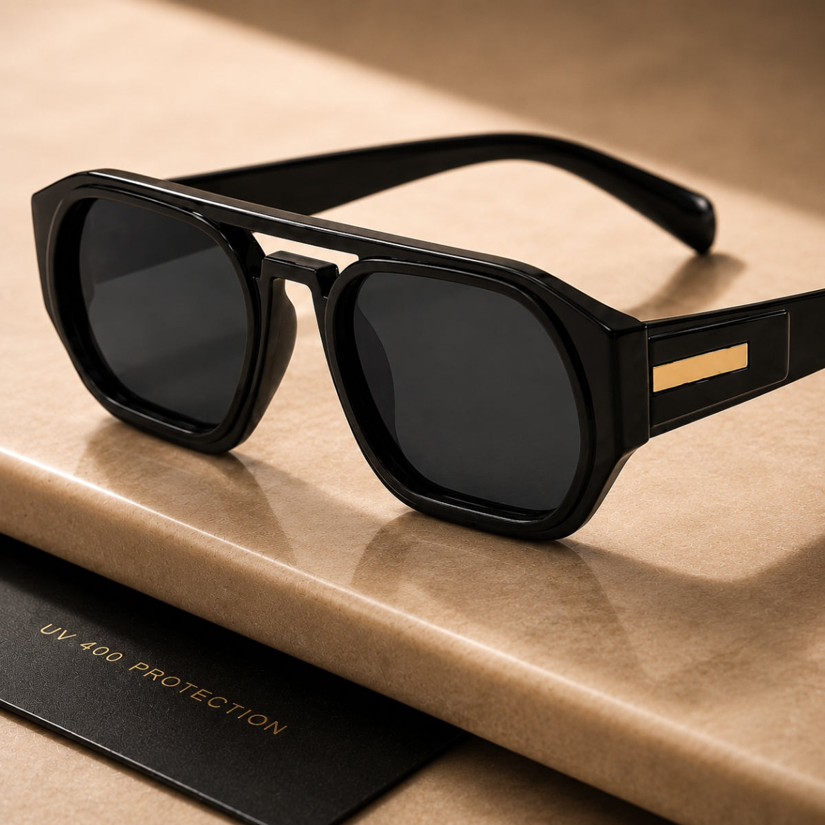Axton Solbrille - Sort