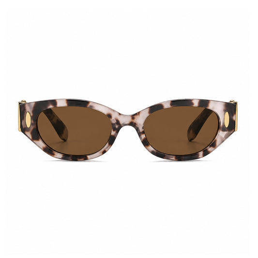 DD Sunglasses - White Leopard