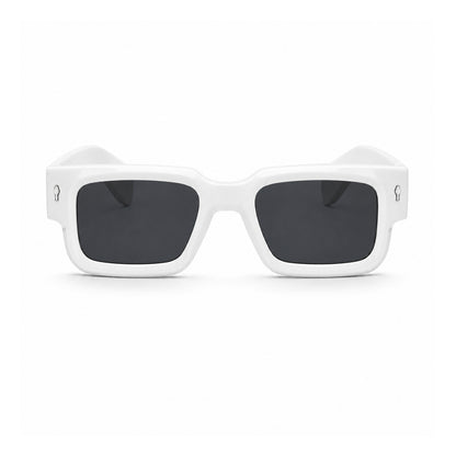 Auron Solbrille - Hvid Sort