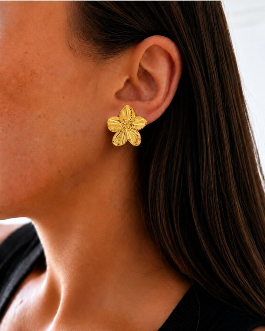 Elara Earrings - Gold