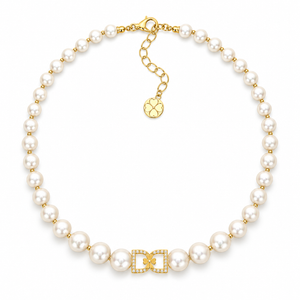 DD Choker Diamanter - Guld