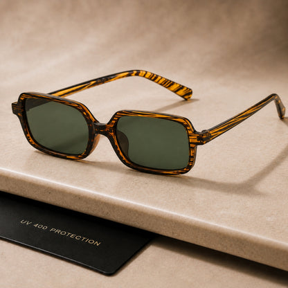 Seline Sunglasses - Leopard Green