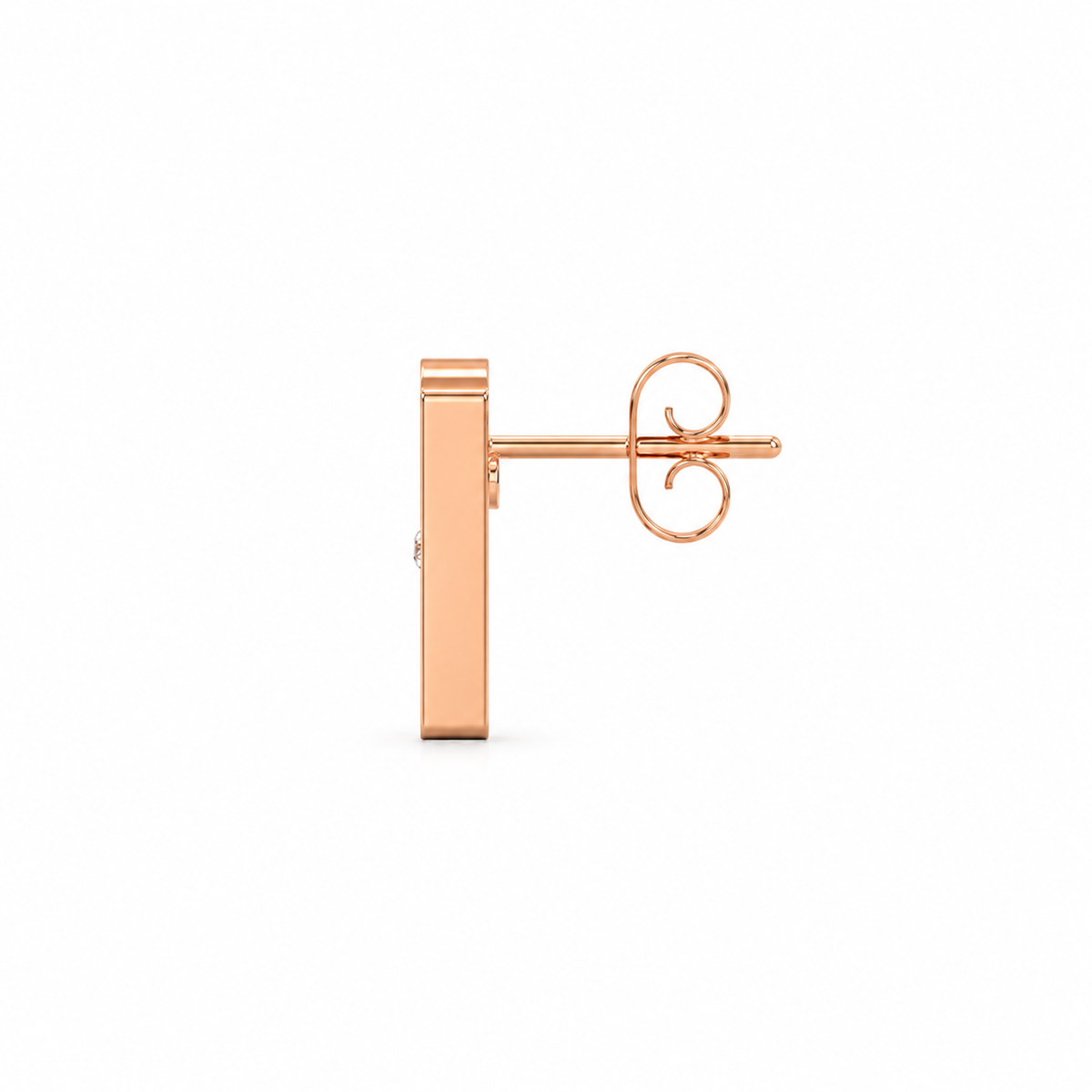 DD Earrings - Rose Gold