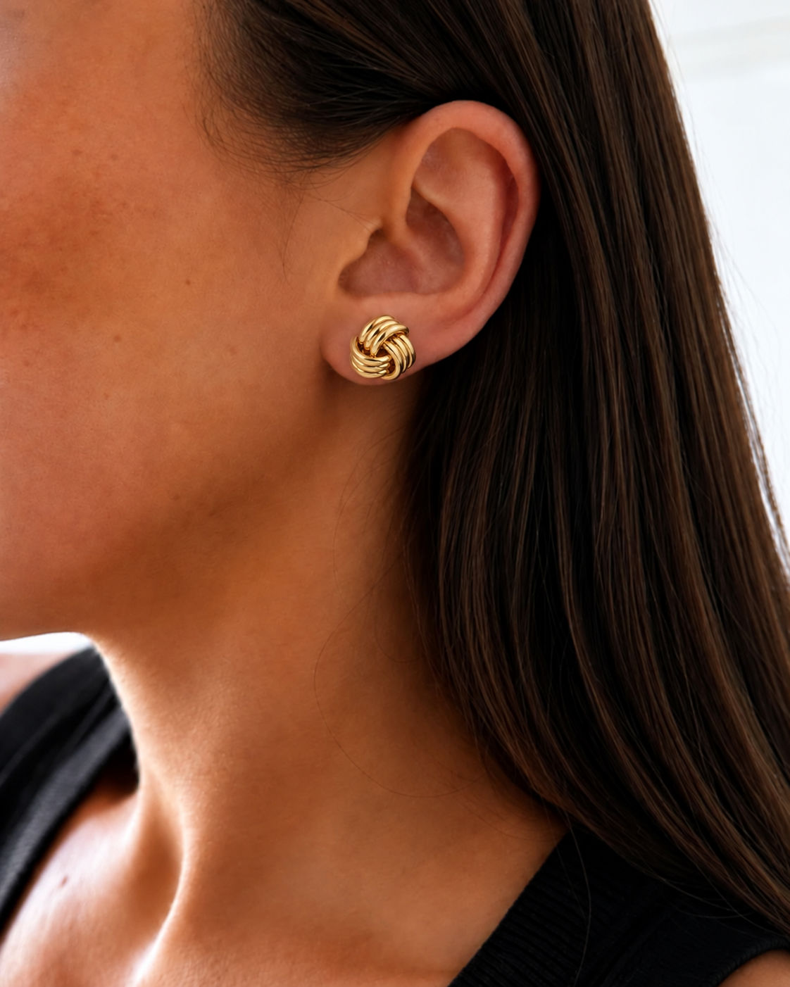 Eluna Earrings - Gold