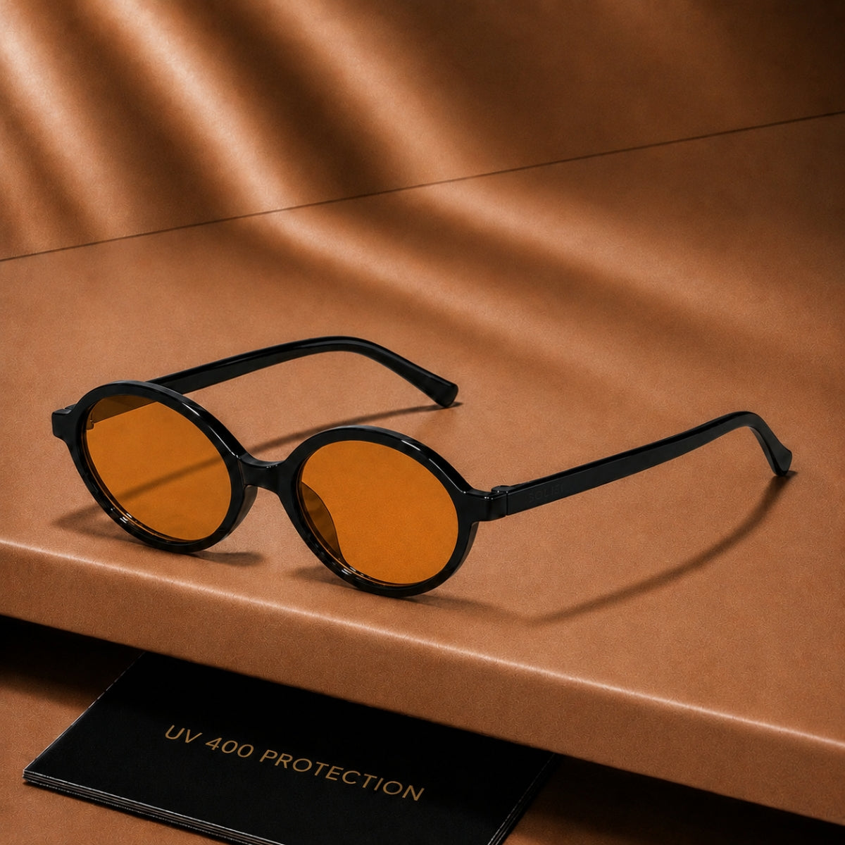 Solis Sunglasses - Black Orange