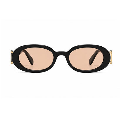 DD Sunglasses Oval - Black Sand