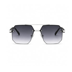 Avero Sunglasses - Black Silver Grey