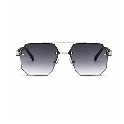 Avero Sunglasses - Black Silver Grey
