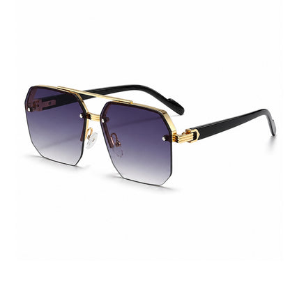 Avero Sunglasses - Black Gold Purple